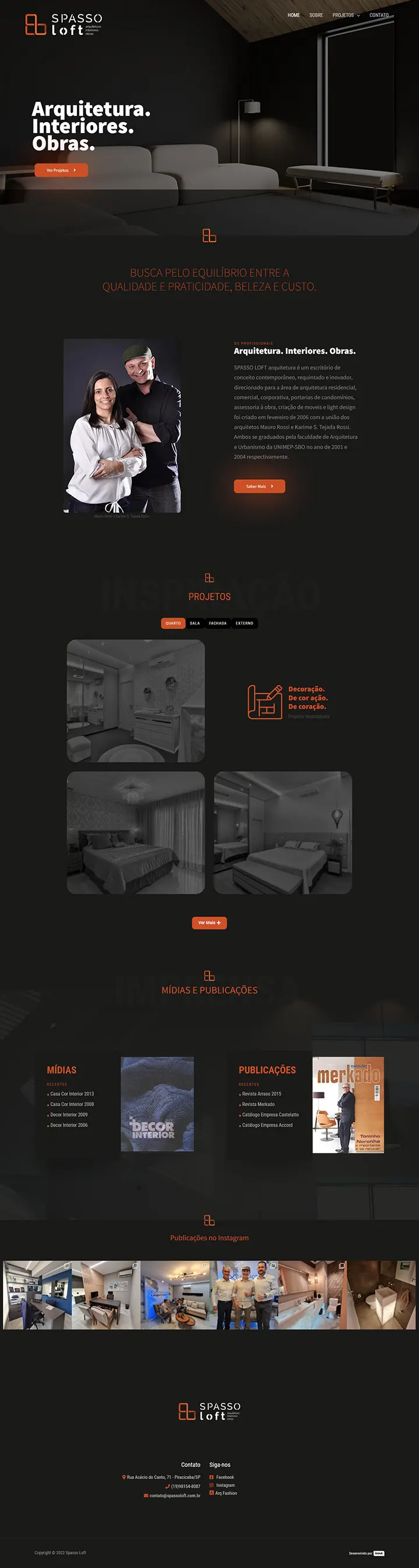 site - spassoloft | Bruno Francisco